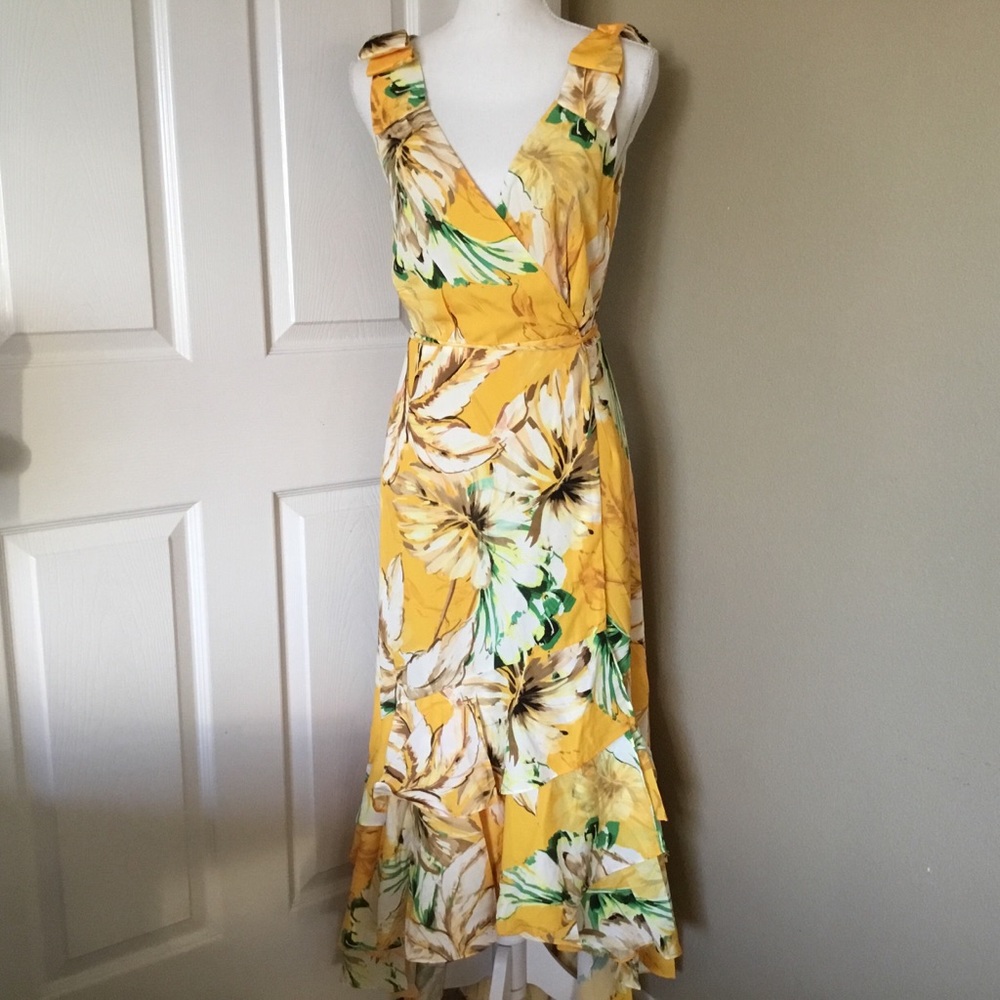 Adelyn Rae Trinity Wrap Maxi Dress - Picture 8 of 8